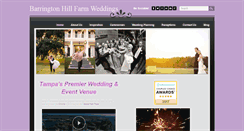 Desktop Screenshot of barringtonhillweddings.com